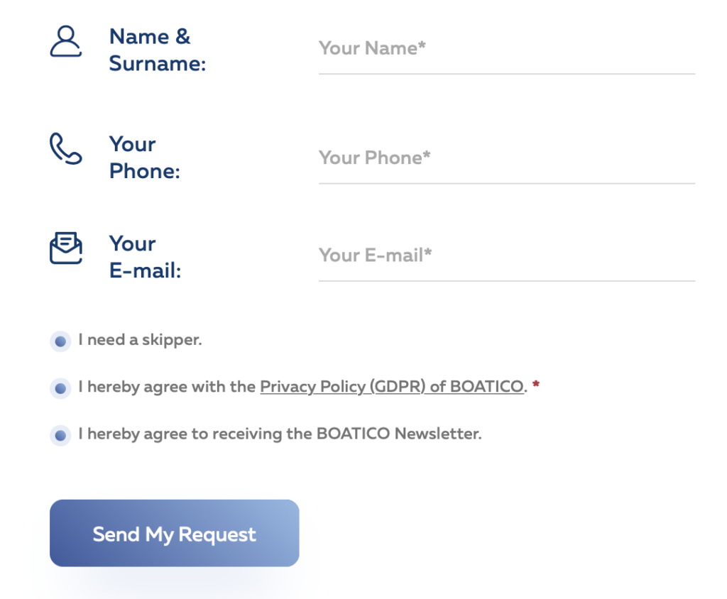 How much does it cost to book a skipper? Boatico